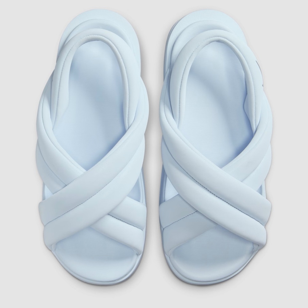 🆕 NIB Nike Air Max Isla women’s Sandals size 10 blue/tint metallic/silver - Picture 3 of 8
